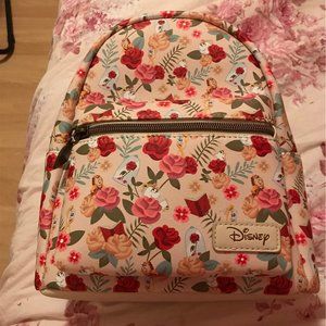 Beauty and the Beast floral Loungefly